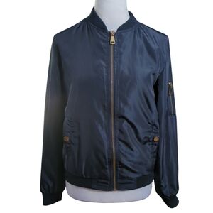 Rosette USA Navy Blue Women's Bomber Jacket size S